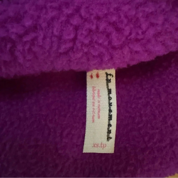 New Free People Hit The Slopes Fleece Jacket in Purple Bomber FP Movement - Picture 9 of 13